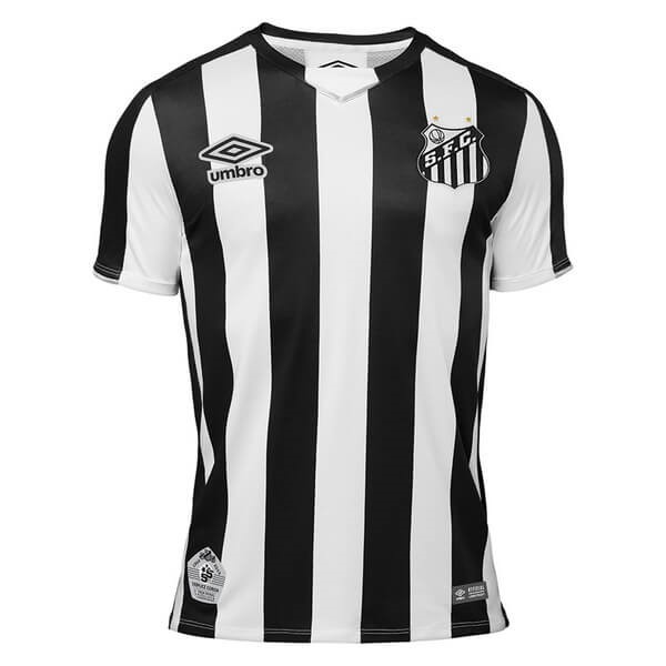 Camiseta Santos 2ª 2019-2020 Negro Blanco